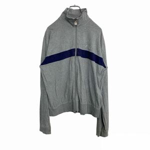 FILA ジップアップ ジャケット Mサイズ フィラ グレー 古着卸 アメリカ仕入 t2109-3266