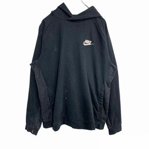 NIKE スウェットパーカー Lサイズ ナイキ レディース ブラック 古着卸 アメリカ仕入 t2109-3504