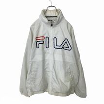 FILA トラックジャケット キッズ150サイズ サイズ表記USA XL フィラ スポーツ ナイロンジャケット 古着卸 アメリカ仕入 t2108-3259_画像1