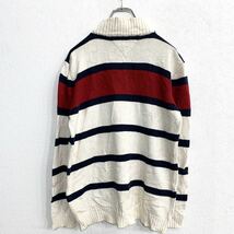 TOMMY HILFIGER ハーフジップ コットンニット XLサイズ トミーヒルフィガー キッズサイズ 古着卸 アメリカ仕入 t2201-4455_画像6