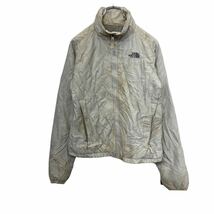 THE NORTH FACE ナイロンジャケット レディース S ホワイト ノースフェイス アウトドアウェア フルジップ 古着卸 アメリカ仕入 t2112-4389_画像1