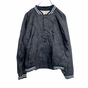 Horizon Нейлоновая куртка L размер детей черная кнопка Snap Используется одежда оптом T21111-3996