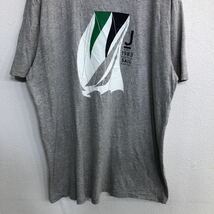 NAUTICA 半袖 プリントTシャツ Lサイズ ノーティカ グレー 古着卸 アメリカ仕入 t2206-4427_画像3