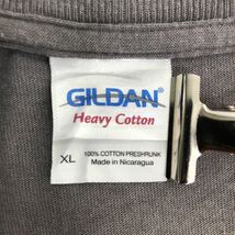 GILDAN 半袖 プリントTシャツ XLサイズ ギルダン グレー 古着卸 アメリカ仕入 t2206-4417_画像7