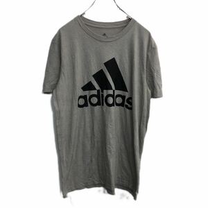 adidas 半袖 プリントTシャツ Mサイズ アディダス グレー 古着卸 アメリカ仕入 t2206-4419