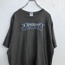 GILDAN 半袖 プリントTシャツ XLサイズ ギルダン グレー 古着卸 アメリカ仕入 t2206-4417_画像2