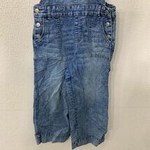 JORDACHE デニムオーバーオール レディース Lサイズ W30程度 ブルー 古着卸 アメリカ仕入 t2205-3353_画像3