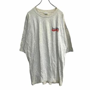 GILDAN 半袖 プリントTシャツ XXLサイズ ギルダン ビックサイズ グレー 古着卸 アメリカ仕入 t2206-3161