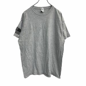 GILDAN 半袖 プリントTシャツ Lサイズ ギルダン グレー 古着卸 アメリカ仕入 t2206-3171