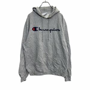 Champion スウェットパーカー Lサイズ チャンピオン プルオーバーパーカー グレー 古着卸 アメリカ仕入 t2203-3050