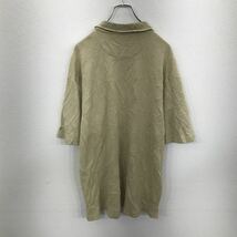 Tommy Bahama ポロシャツ 2XLサイズ サイズ表記XL 半袖 シルク70% カーキ 古着卸 アメリカ仕入 t2203-3426_画像4