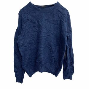 J.CREW ニットセーター Mサイズ ジェイクルー キッズ ネイビー 古着卸 アメリカ仕入 t2202-3573