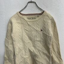 Jack Wills ニットセーター キッズ Mサイズ クリーム 古着卸 アメリカ仕入 t2202-4223_画像2