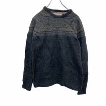 ST GEORGE BY DUFFER ニットセーター レディース M グレー 丸首セーター 古着卸 アメリカ仕入 t2202-4142_画像1