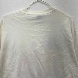 Hanes プリントTシャツ Lサイズ ヘインズ アメリカ 国旗 フラッグ ホワイト 古着卸 アメリカ仕入 t2206-4054の画像8