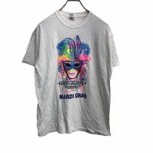 GILDAN 半袖 プリントTシャツ Mサイズ ギルダン ホワイト 古着卸 アメリカ仕入 t2206-3927