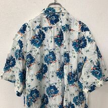 OLD NAVY 半袖柄シャツ XXXLサイズ 花柄 ビッグサイズ ホワイト ブルー 古着卸 アメリカ仕入 t2206-4336_画像5