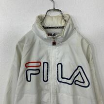 FILA トラックジャケット キッズ150サイズ サイズ表記USA XL フィラ スポーツ ナイロンジャケット 古着卸 アメリカ仕入 t2108-3259_画像2