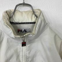 FILA トラックジャケット キッズ150サイズ サイズ表記USA XL フィラ スポーツ ナイロンジャケット 古着卸 アメリカ仕入 t2108-3259_画像4