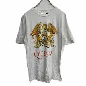 QUEEN 半袖 プリントTシャツ Mサイズ クイーン ホワイト 古着卸 アメリカ仕入 t2206-4202