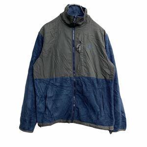 Rugged Bear ジップアップ フリースジャケット キッズサイズ Lサイズ ブルー グレー 古着卸 アメリカ仕入 t2201-4097