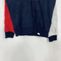 FILA スウェットトレーナー sサイズ フィラ ネイビー 白 赤 古着卸 アメリカ仕入 t2112-3471_画像3