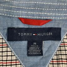 TOMMY HILFIGER 長袖 チェックシャツ Mサイズ トミーヒルフィガー 古着卸 アメリカ仕入 t2111-3011_画像7