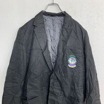 Eco-Uniform スクールジャケット Mサイズくらい ブラック 古着卸 アメリカ仕入 t2111-3455_画像2