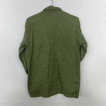 ユーロワーク ワークシャツ Mサイズ程度 オリーブ ヴィンテージ 古着卸 アメリカ仕入 t2111-4169_画像5