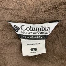 Columbia フリースジャケット レディース L ブラウン コロンビア アウトドア 古着卸 アメリカ仕入 t2110-4404_画像7