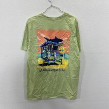 MARGARitAViLLe プリントTシャツ Lサイズ LIFEGUARD STATION ライフガード グリーン 古着卸 アメリカ仕入 t2207-3144_画像6