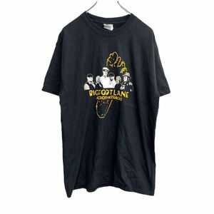 PORT and COMPANY 半袖 プリントTシャツ Mサイズ ブラック 古着卸 アメリカ仕入 t2206-3351