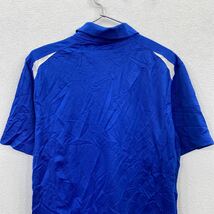 NIKE ポロシャツ Mサイズ ドライフィット ゴルフ 吸汗性 ブルー 古着卸 アメリカ仕入 t2206-3450_画像6
