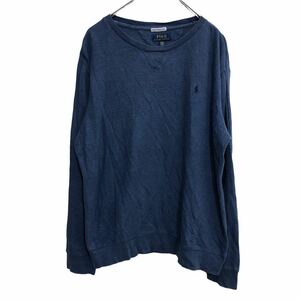 Polo Ralph Lauren ロングTシャツ ジュニア XLサイズ ポロラルフローレン ネイビー 古着卸 アメリカ仕入 t2207-3274