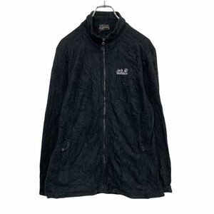 JACK Wolfskin フリース ジャケット レディース XL ブラック 古着卸 アメリカ仕入 t2111-4551