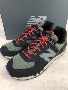 NewBalance ニューバランス ML574NFQ スニーカー ブラック×パープル 箱有 SIZE:26cm MH632022071802