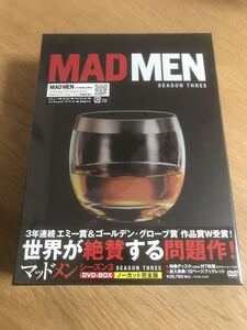 【新品未開封】 マッドメン シーズン3 DVD-BOX〈7枚組〉