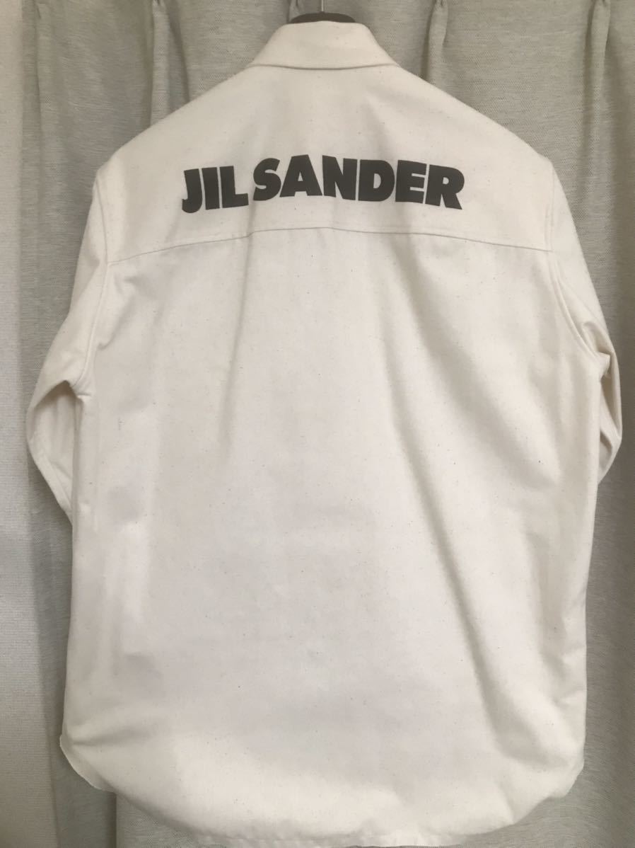 新品タグ付き JIL SANDER ロゴオーバーサイズTシャツモックネック 