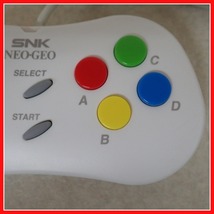 NG NEOGEO mini ネオジオ ミニ PAD BLACK/WHITE まとめて2個 セット パッド ブラック/ホワイト エスエヌケイ SNK 動作未確認【10_画像7