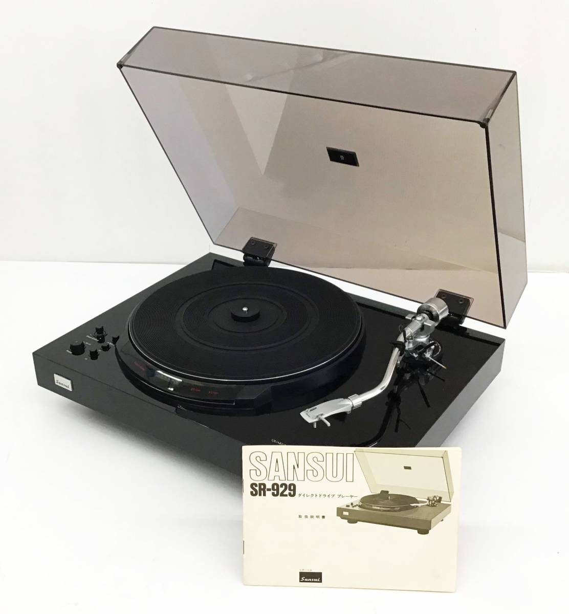 SANSUI SR-929 レコード プレーヤー ターンテーブル オーディオ 音響