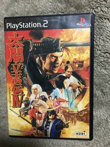 PS2 太閤立志伝Ⅳ プレイステーション2 中古ソフト　ゲーム