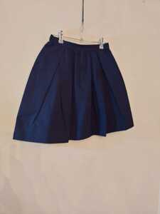  free shipping LAPIS LUCE BEAMSlapis Luce Beams pleated skirt 38 size flair skirt miniskirt black M size 