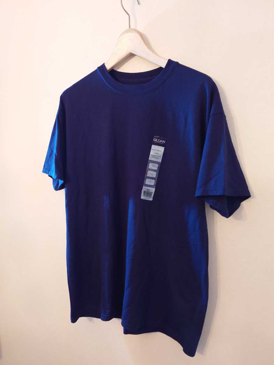 送料無料 Gildan社　(　ギルダン　)　デッドストック 丸首Ｔシャツ Lサイ