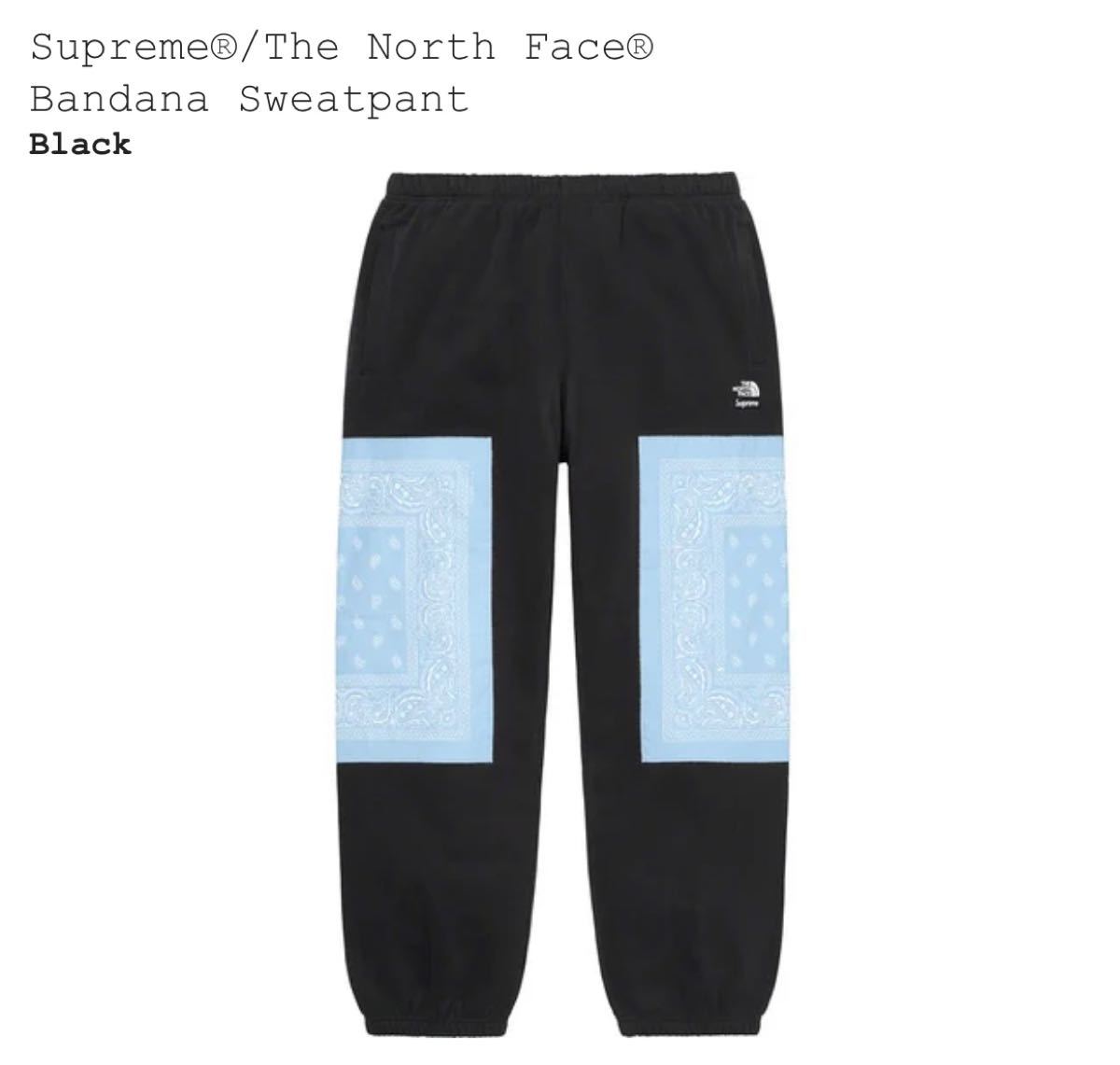 Supreme/The North Face Pigment Printed Sweatpant Black｜Yahoo