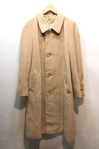 ..) Aquascutum Aquascutum wool cashmere coat size 40 XL rank beige England made 