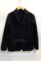 代官山)Officine Generale オフィシンジェネラル 3B メルトン ジャケット COP ブルゾン シャツ サイズ44 ブラック_画像1