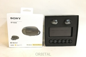 二子玉) SONY ソニー WF-1000X 完全ワイヤレスノイズキャンセリングイヤホン 動作確認済 付属品有