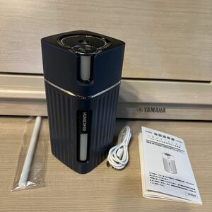 コンパクト　加湿器　USB 充電式　LEDイルミネーション付き　超音波　静音設計　インフル対策