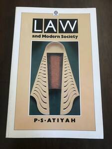 中古本 英語書籍　P. S. Atiyah/著　Law and Modern Society 2207m157