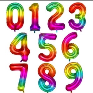 特大数字バルーン 『6』 40インチ